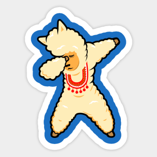Dabbing Llama - The Llama Dab Sticker